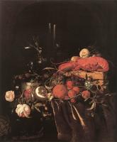 Heem, Jan Davidsz de - Still-Life with Fruit, Flowers, Glasses and Lobster